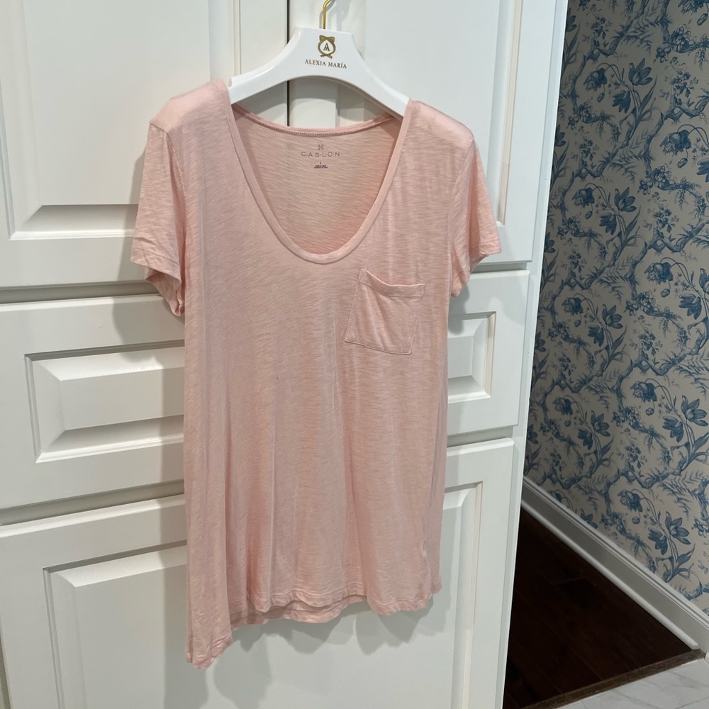 BLUSH PINK SOFT TEE